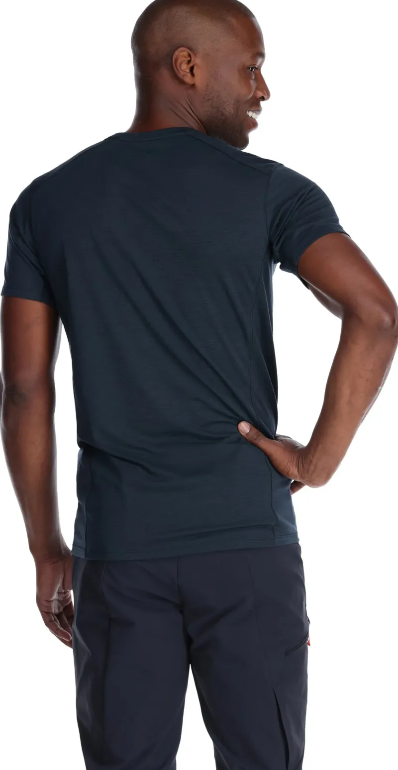 Rab T-Shirts & Baselayers-Mens Syncrino Base Tee - Beluga