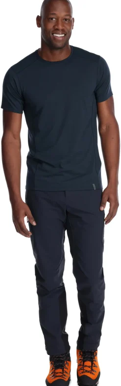 Rab T-Shirts & Baselayers-Mens Syncrino Base Tee - Beluga