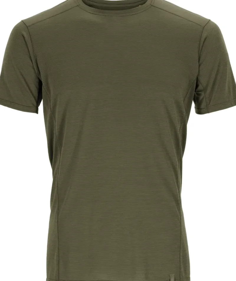Rab T-Shirts & Baselayers-Mens Syncrino Base Tee - Olive-Olive