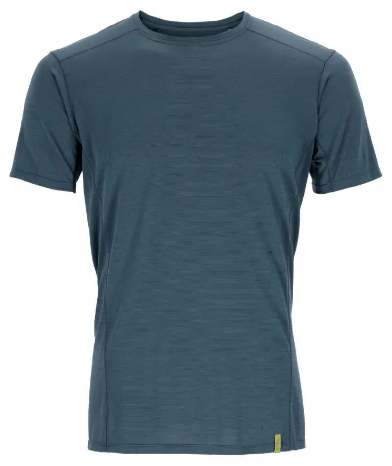 Rab T-Shirts & Baselayers-Mens Syncrino Base Tee - Orion Blue