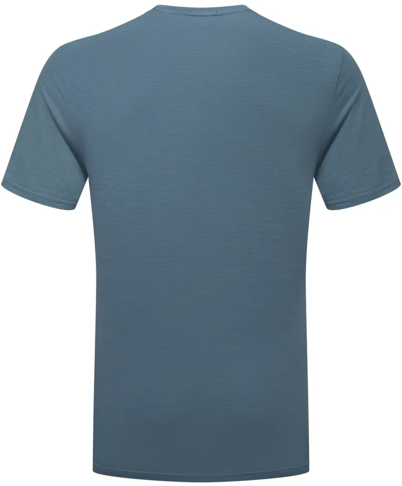 Rab T-Shirts & Baselayers-Mens Syncrino Ridge Tee - Orion Blue