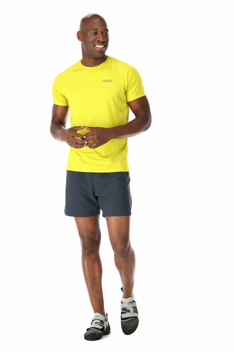 Rab Shorts-Mens Talus Active Shorts - Ebony