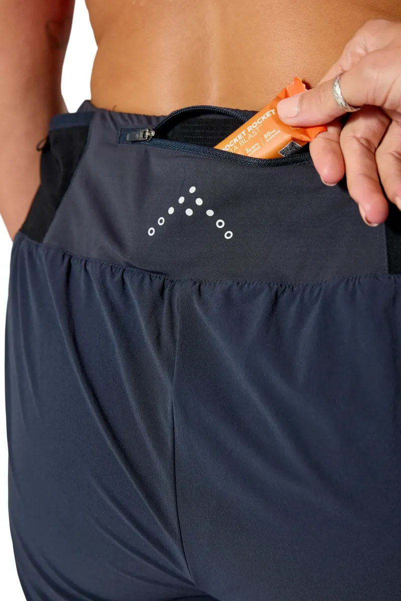Rab Shorts-Mens Talus 2 in 1 Shorts - Ebony