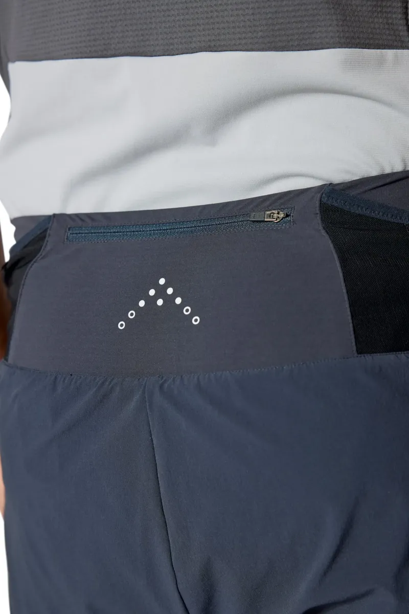 Rab Shorts-Mens Talus 2 in 1 Shorts - Ebony