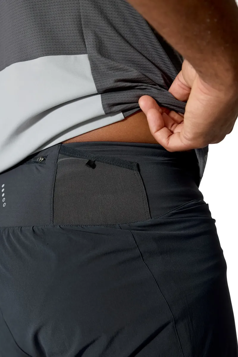Rab Shorts-Mens Talus Shorts - Ebony