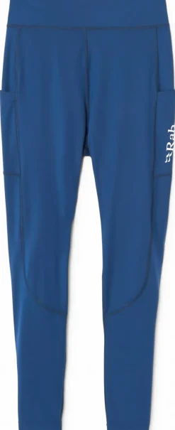 Rab Trousers & Leg Wear-Mens Talus Tights - Tempest Blue