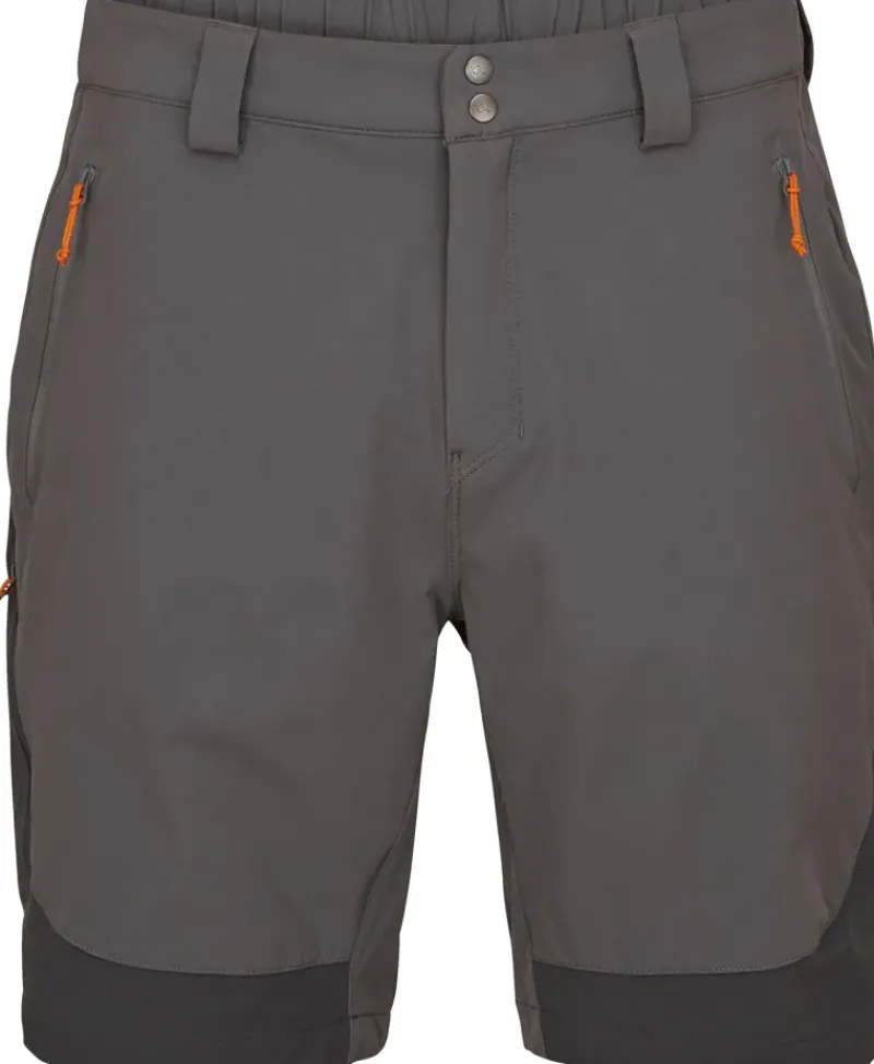 Rab Shorts-Mens Torque Mountain Shorts - Graphene-Anthracite