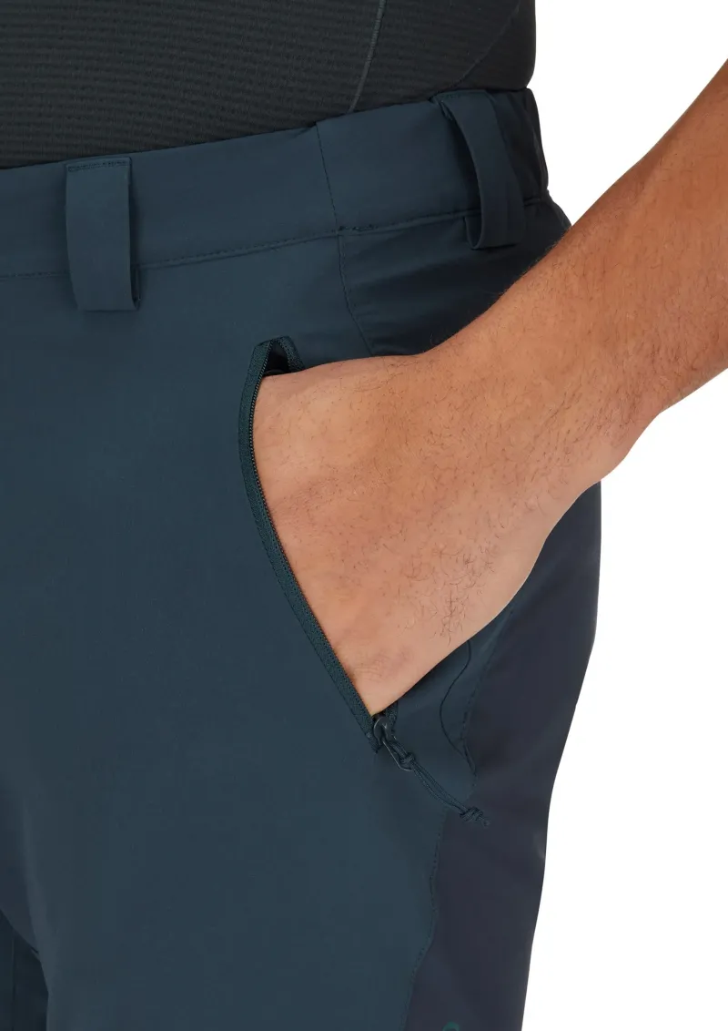 Rab Shorts-Mens Torque Mountain Shorts - Tempest Blue-Deep Ink