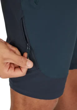 Rab Shorts-Mens Torque Mountain Shorts - Tempest Blue-Deep Ink