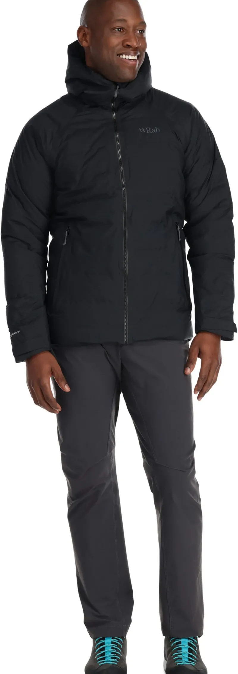 Rab Insulated Jackets-Mens Valiance Jacket - Black