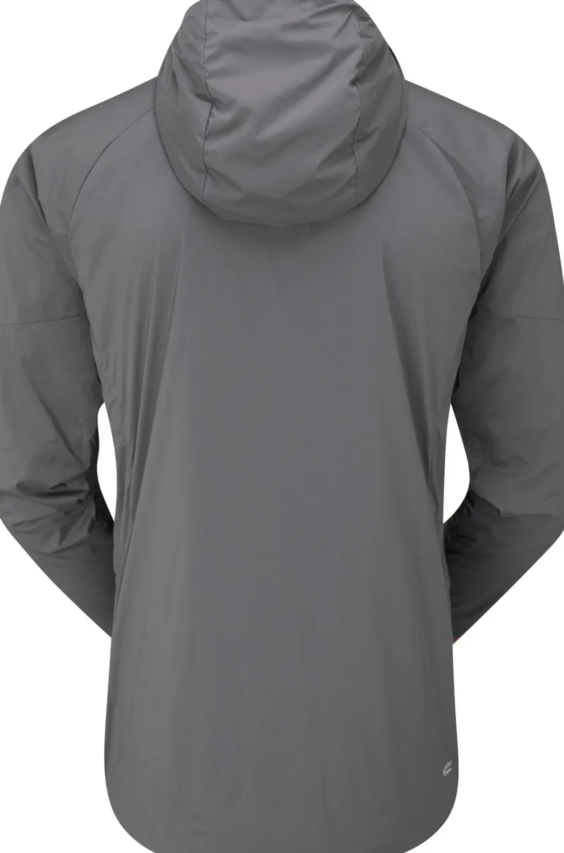 Rab Softshell Jackets-Mens Vapour-Rise Summit Jacket - Graphene