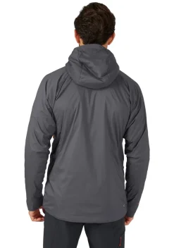Rab Softshell Jackets-Mens Vapour-Rise Summit Jacket - Graphene
