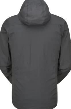 Rab Windshirts-Mens Vital Hoody - Graphene-Marmalade