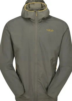 Rab Windshirts-Mens Vital Hoody - Light Khaki