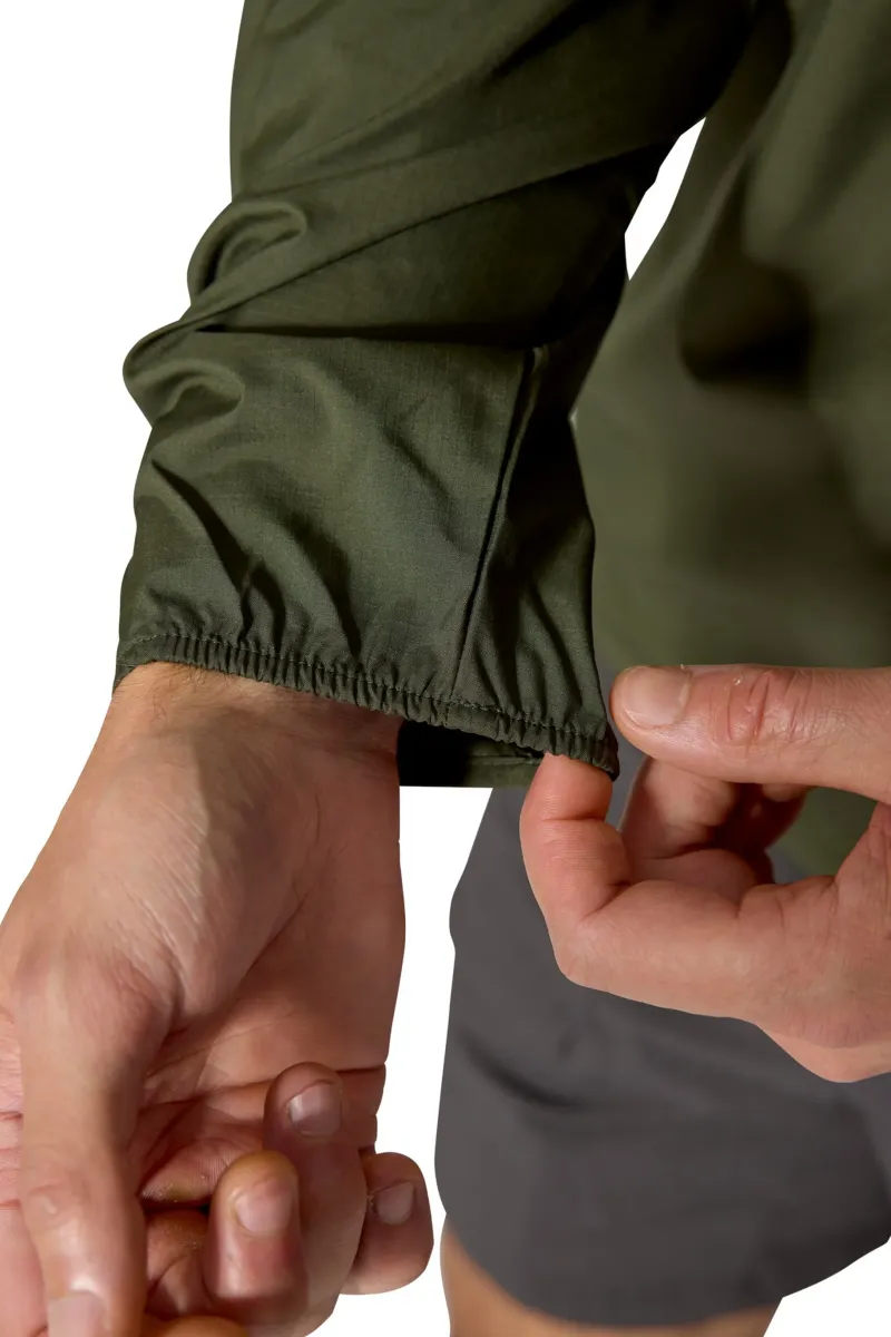 Rab Windshirts-Mens Windgather Hoody - Army