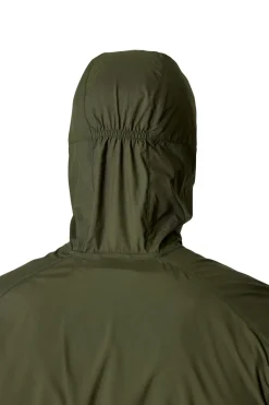 Rab Windshirts-Mens Windgather Hoody - Army