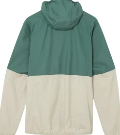 Rab Windshirts-Mens Windgather Hoody - Sage-Pebble