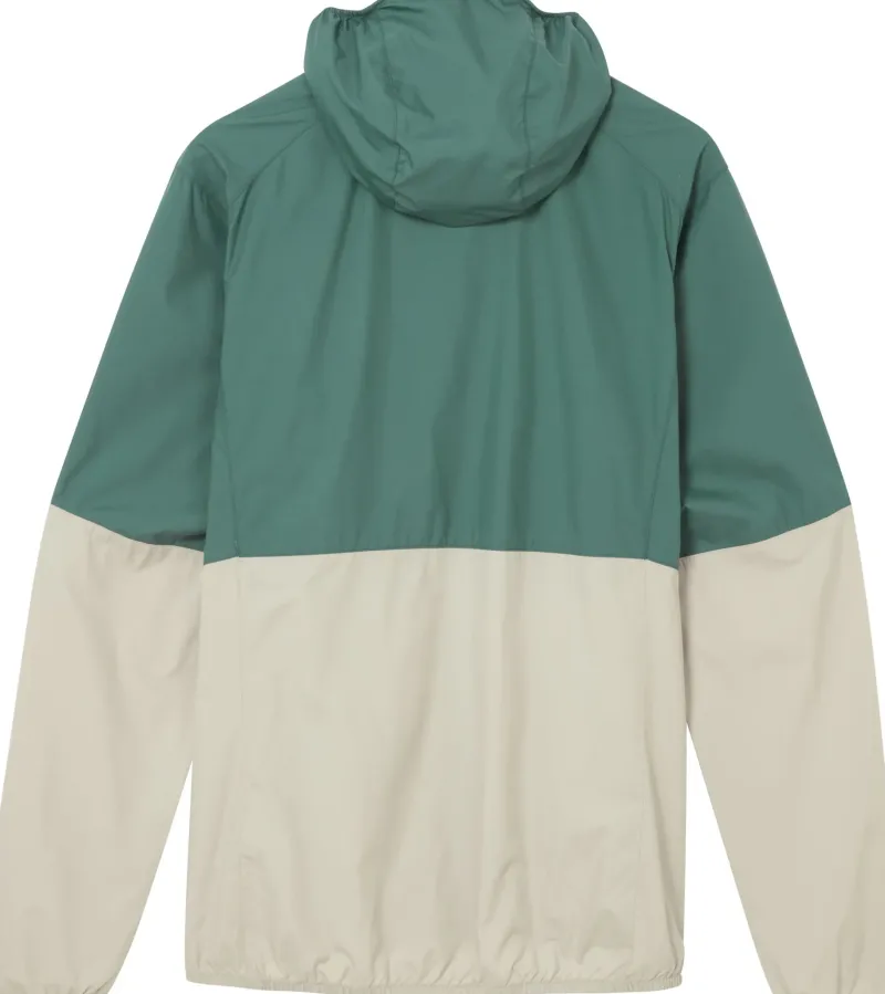 Rab Windshirts-Mens Windgather Hoody - Sage-Pebble