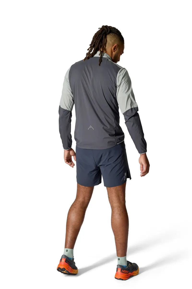 Rab Windshirts-Mens Windveil Jacket - Light Zinc-Graphene
