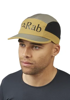 Rab Hats-Momentum 5 Panel Cap - Footprint-Light Khaki
