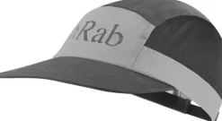 Rab Hats-Momentum 5 Panel Cap - Graphene-Light Zinc-Ebony