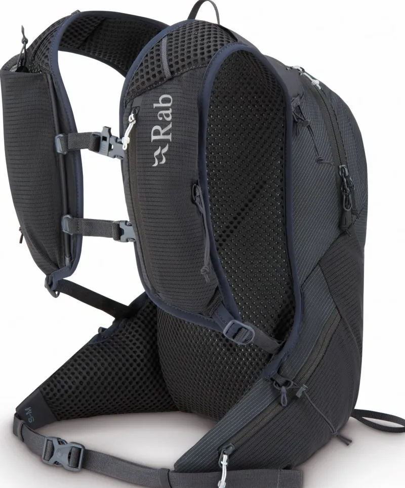 Rab Fast & Light Rucksacks And Vests-Nitron 12 Rucksack - Anthracite