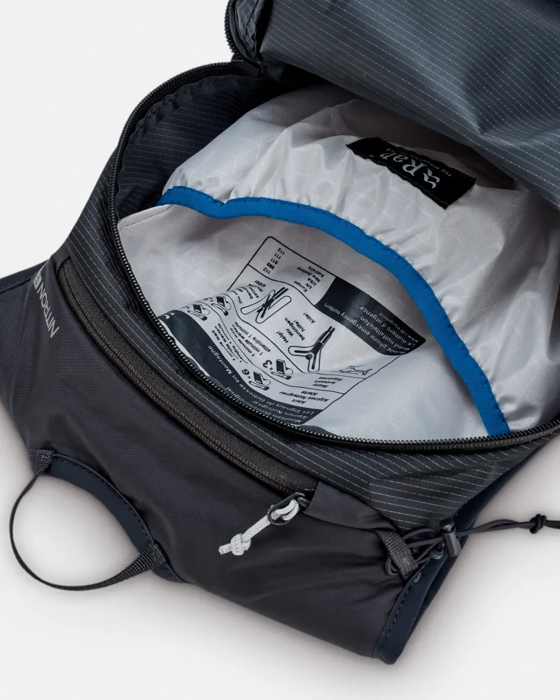 Rab Fast & Light Rucksacks And Vests-Nitron 12 Rucksack - Anthracite