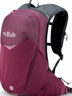 Rab Fast & Light Rucksacks And Vests-Nitron 18 Rucksack - Mulberry