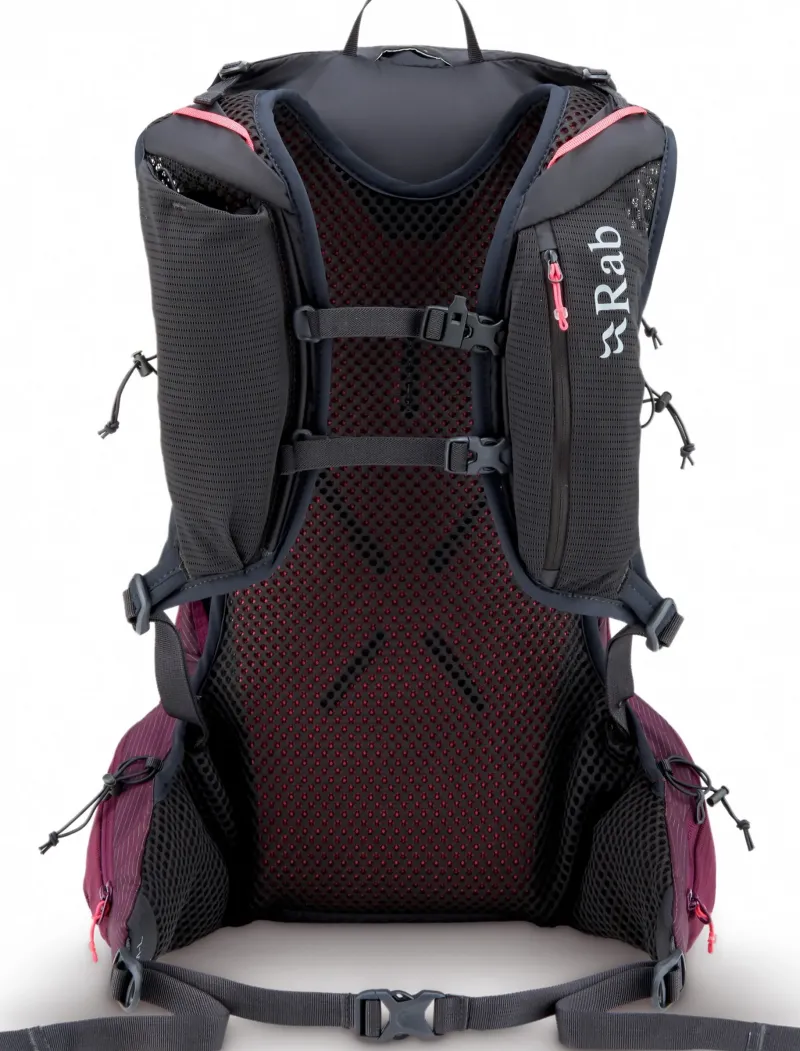Rab Fast & Light Rucksacks And Vests-Nitron 25 Rucksack - Mulberry