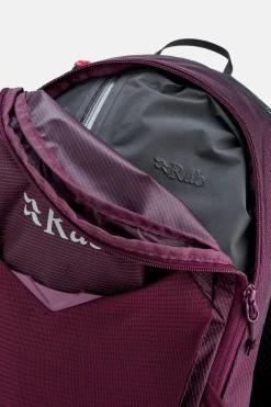 Rab Fast & Light Rucksacks And Vests-Nitron 25 Rucksack - Mulberry