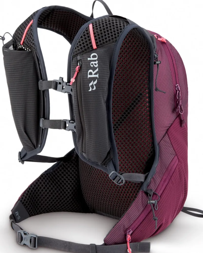 Rab Fast & Light Rucksacks And Vests-Nitron 12 Rucksack - Mulberry