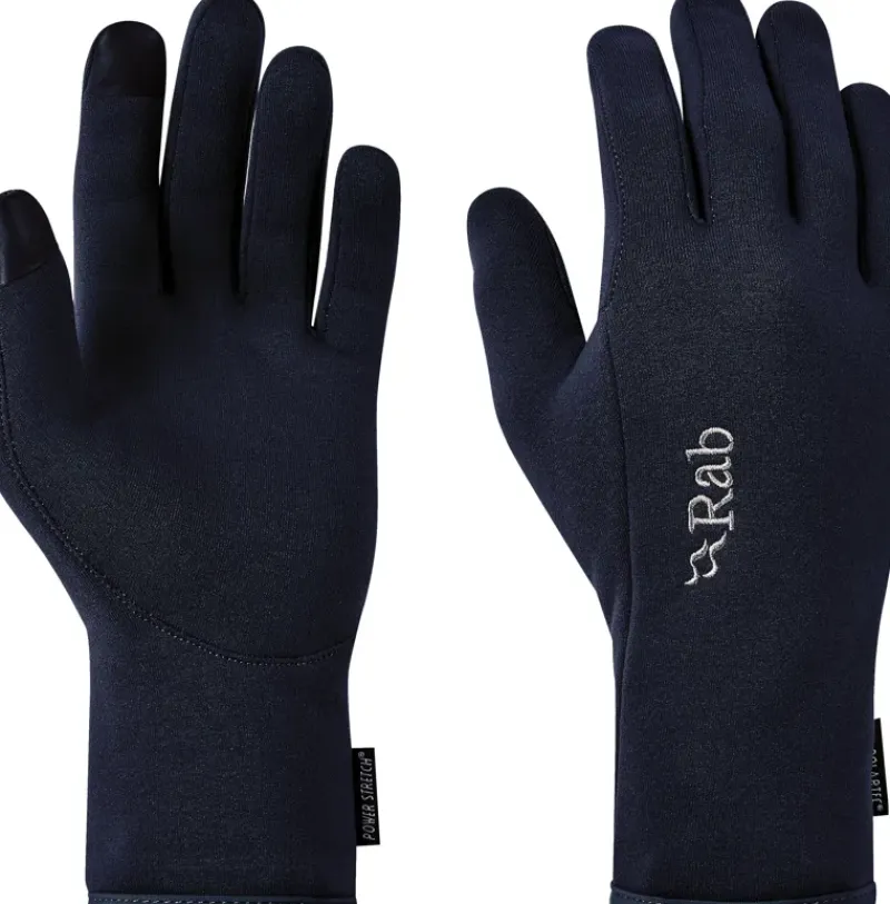 Rab Gloves-Power Stretch Contact Gloves - Deep Ink