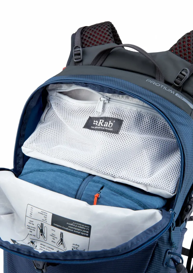Rab Day Packs-Protium 20 Rucksack - Tempest Blue