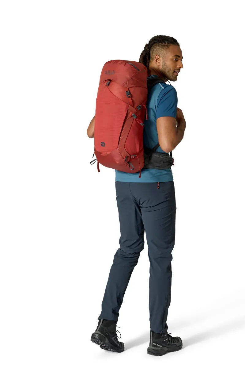 Rab Backpacking Packs-Protium 35 Rucksack - Tuscan Red
