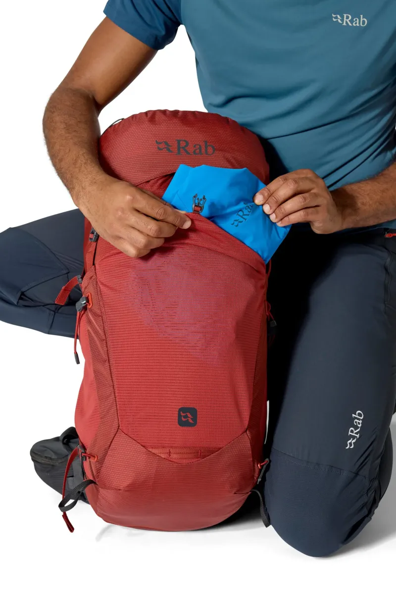 Rab Backpacking Packs-Protium 35 Rucksack - Tuscan Red