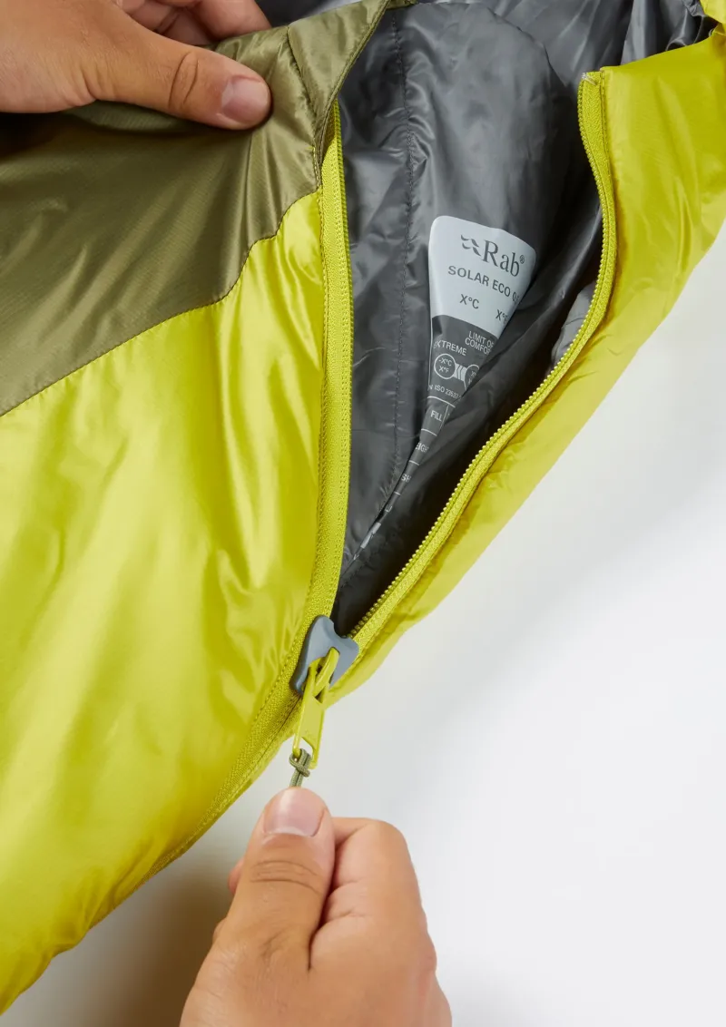 Rab Backpacking & Lightweight Sleeping Bags-Solar Eco 0 Sleeping Bag - Regular