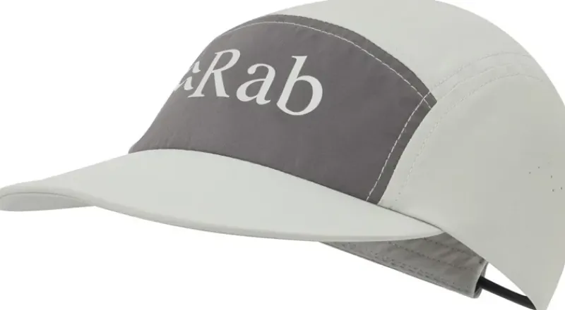 Rab Hats-Talus 5 Panel Cap - Light Zinc-Graphene