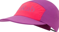 Rab Hats-Talus 5 Panel Cap - Plum-Watermelon