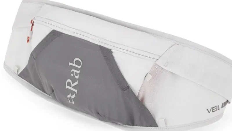 Rab Fast & Light Rucksacks And Vests-Veil 1 Running Belt - Gargoyle-Graphene