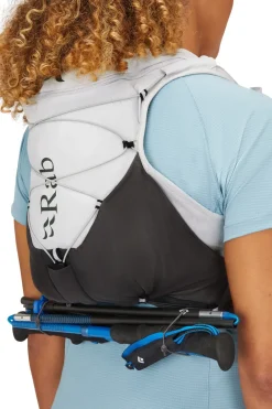 Rab Fast & Light Rucksacks And Vests-Veil 12 Running Vest - Gargoyle-Graphene