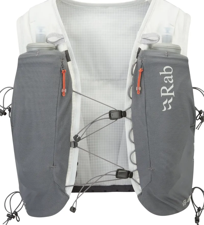 Rab Fast & Light Rucksacks And Vests-Veil 6 Running Vest - Gargoyle-Graphene