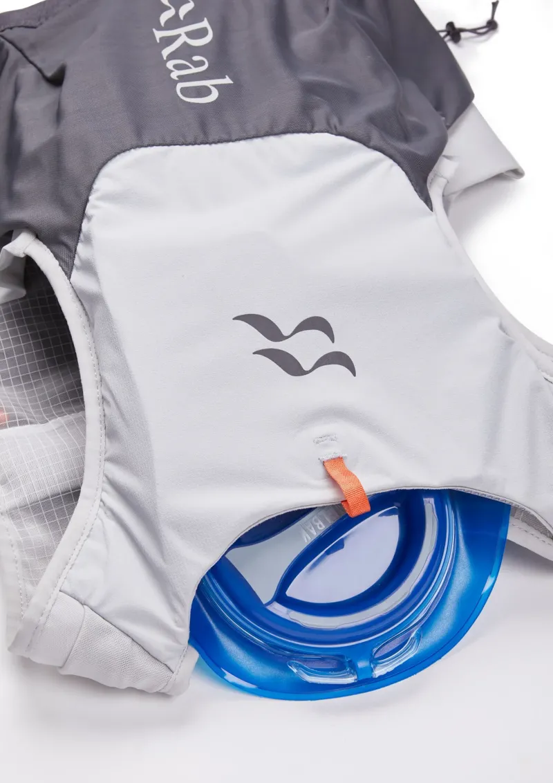 Rab Fast & Light Rucksacks And Vests-Veil 6 Running Vest - Gargoyle-Graphene