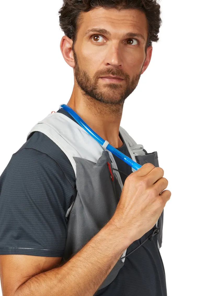 Rab Fast & Light Rucksacks And Vests-Veil 6 Running Vest - Gargoyle-Graphene