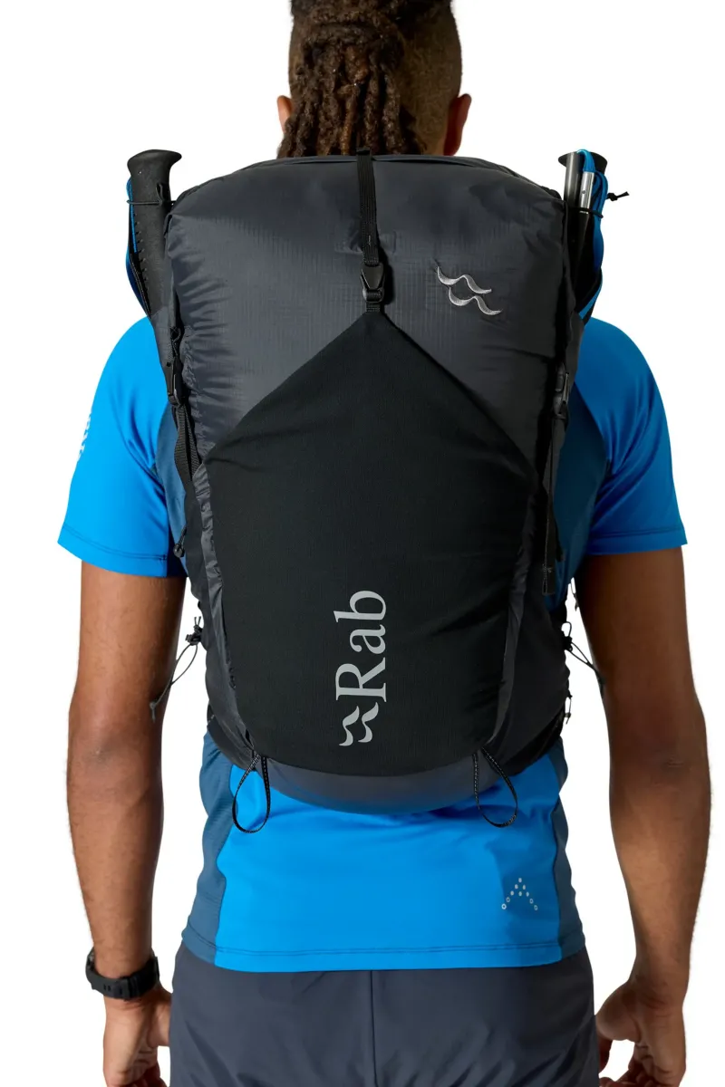 Rab Fast & Light Rucksacks And Vests-Veil XP 30 Waterproof Rucksack - Black