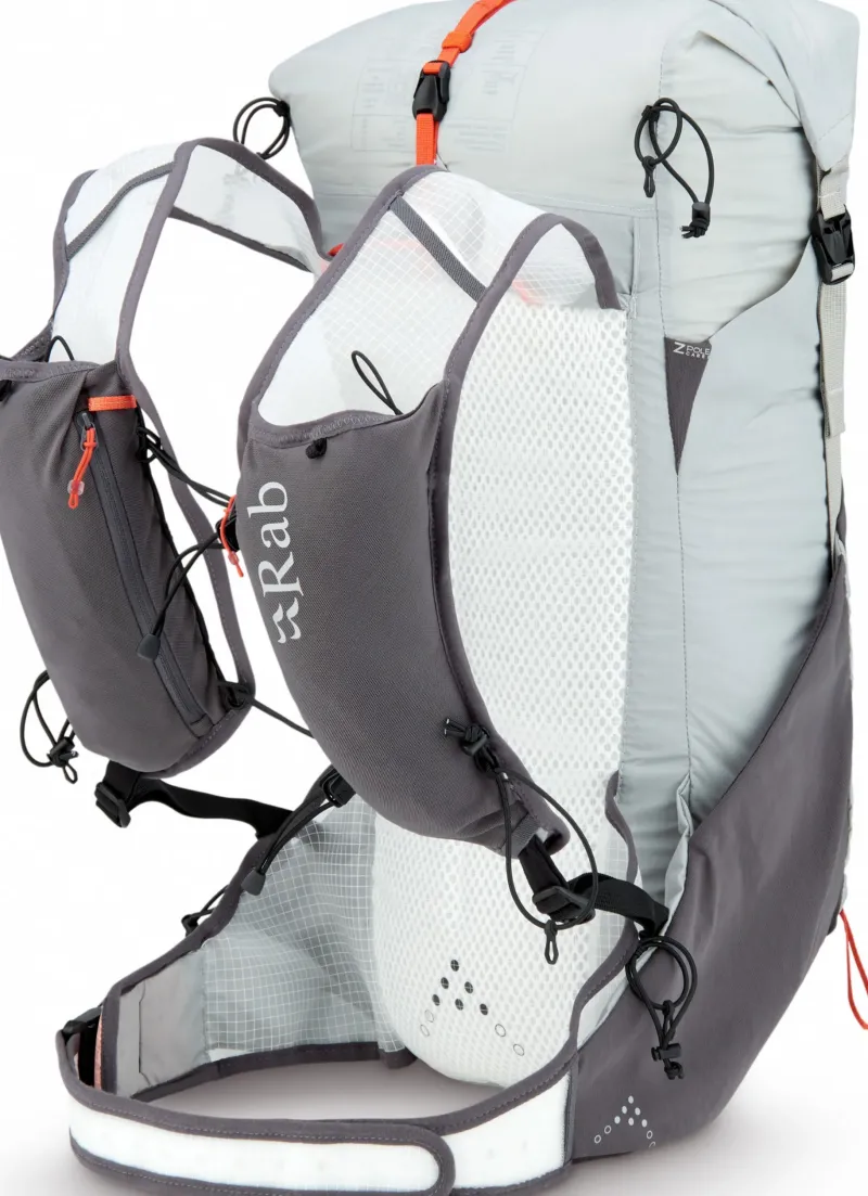 Rab Fast & Light Rucksacks And Vests-Veil XP 20 Waterproof Rucksack - Pewter-Graphene