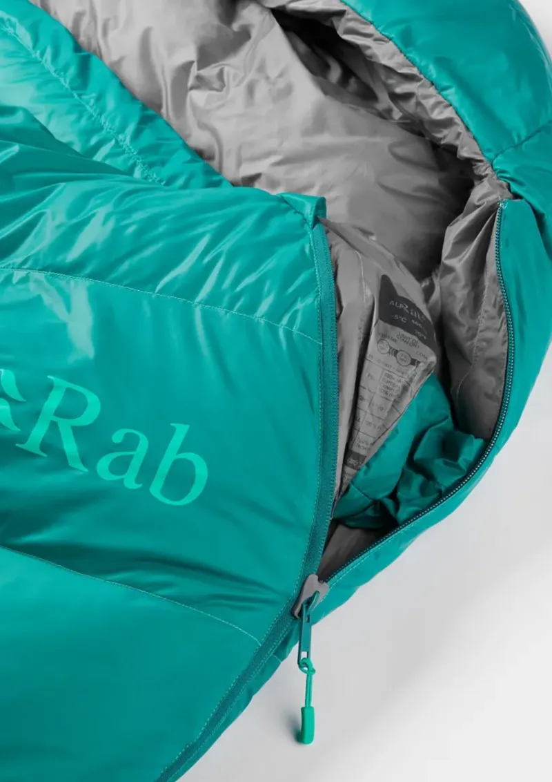 Rab Backpacking & Lightweight Sleeping Bags-Womens Alpine 400 Sleeping Bag - Regular