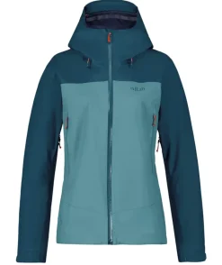 Rab Waterproof Jackets-Womens Arc Eco Jacket - Orion Blue-Citadel