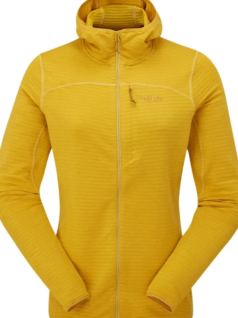 Rab Fleece & Mid Layer-Womens Ascendor Light Hoody - Sahara