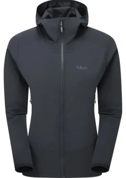 Rab Softshell Jackets-Womens Borealis Hoody - Beluga