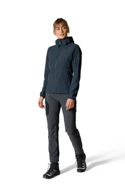 Rab Softshell Jackets-Womens Borealis Hoody - Beluga